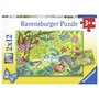 Ravensburger - Puzzle Gradina, 2x12 piese - 1