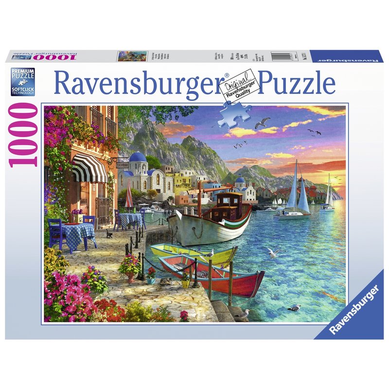 Ravensburger - Puzzle Grecia, 1000 piese