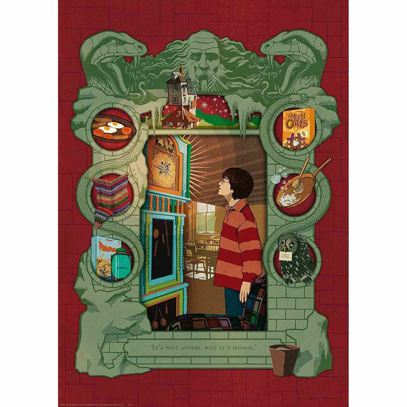 Puzzle Harry Potter Acasa, 1000 Piese