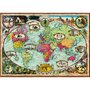 Puzzle Harta Lumii, 1000 Piese - 1