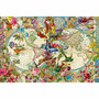 Puzzle Harta Lumii Cu Fauna Si Flora, 3000 Piese - 1