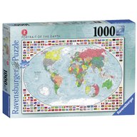 Puzzle Harta Politica A Lumii 2, 1000 Piese