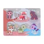 Puzzle, Joueco, The Wildies Family, Din lemn certificat FSC, Cu suprafete texturate, 30 x 22 cm, 18 luni+, 6 piese, Animalute - 2