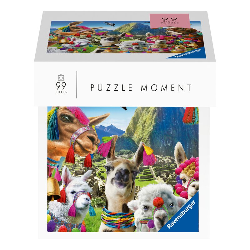 Ravensburger - puzzle animale lama , puzzle copii, piese 99