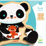 Puzzle lemn Ursuletul Panda, Djeco - 1
