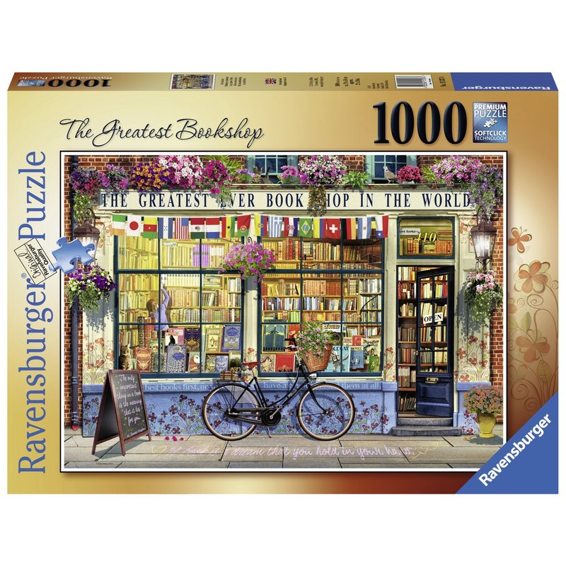 Puzzle Librarie Grozava, 1000 Piese