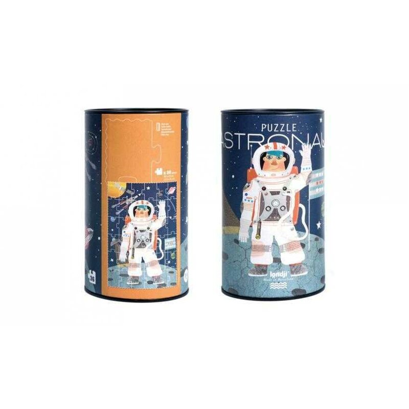 Londji - puzzle educativ astronaut in spatiu , puzzle copii, piese 36