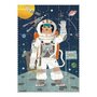 Londji - Puzzle educativ Astronaut in spatiu , Puzzle Copii, piese 36 - 2