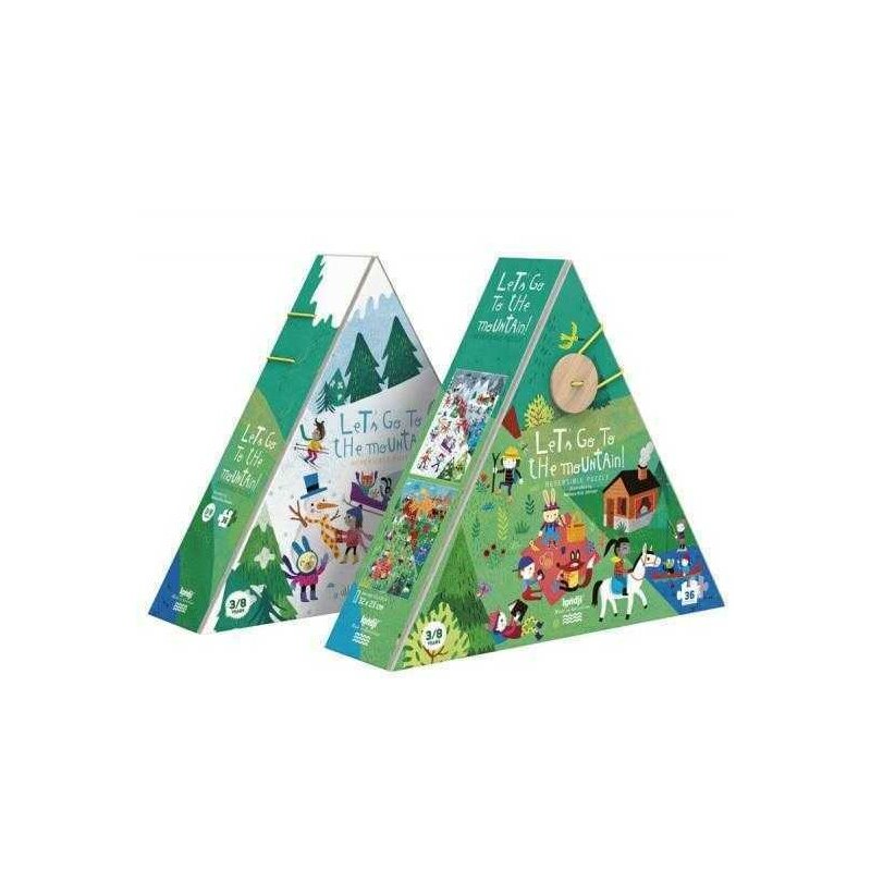 Londji – Puzzle educativ Haideti la munte! , Puzzle Copii, piese 36 Jucarii & Cadouri