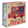 Londji - Puzzle educativ Pompieri , Puzzle Copii, piese 36 - 1