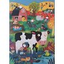 Londji - Puzzle animale Vacuta Moo la ferma , Puzzle Copii, piese 36 - 1