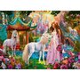 Puzzle Lumea Unicornilor, 100 Piese Glitter - 1