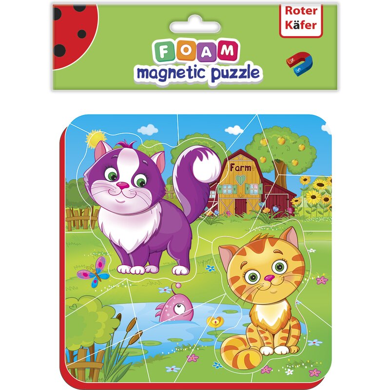 Roter kafer - puzzle magnetic pisicute rk5010-05