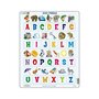 Larsen - Puzzle maxi Literele mari ale alfabetului cu imagini, orientare tip vedere, 26 de piese,  - 1