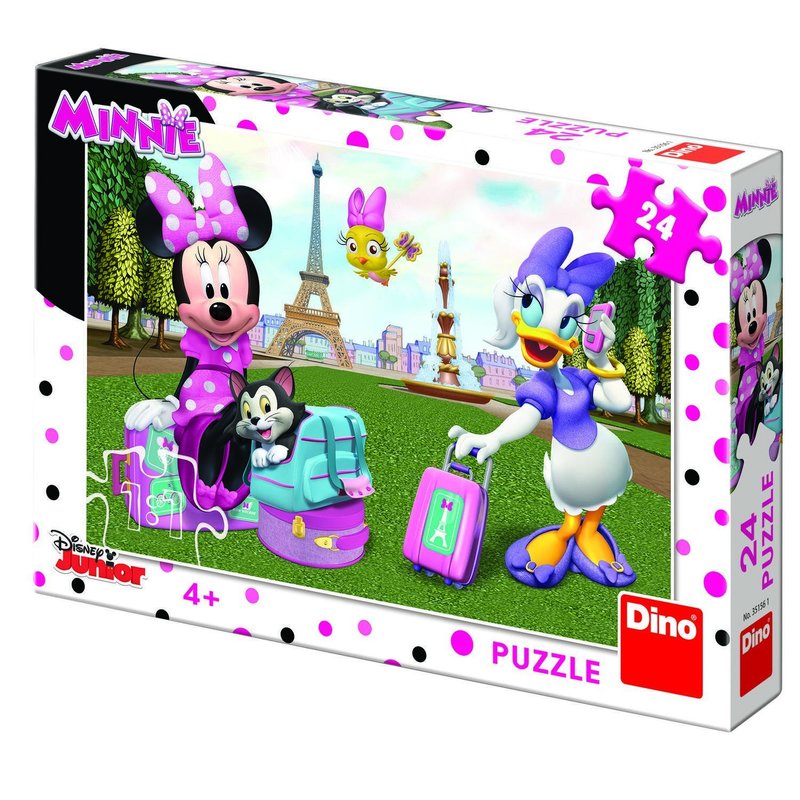 Dino - toys - puzzle minnie si daisy 24 piese