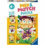 Puzzle Mix&Match Haine Colorate, 3X24 Piese - 2