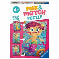 Puzzle Mix&Match Sirene Si Monstri, 3X24 Piese