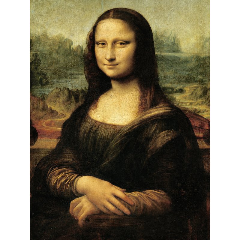 cina cea de taina leonardo da vinci original Puzzle Leonardo Da Vinci: Mona Lisa, 1000 Piese