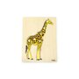 Viga - Puzzle Montessori, Girafa,  - 4