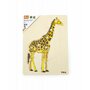 Viga - Puzzle Montessori, Girafa,  - 5