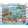 Puzzle O Zi In Port, 24 Piese - 1