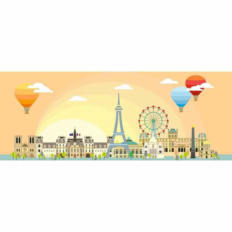 Puzzle Panorama Paris, 1000 Piese