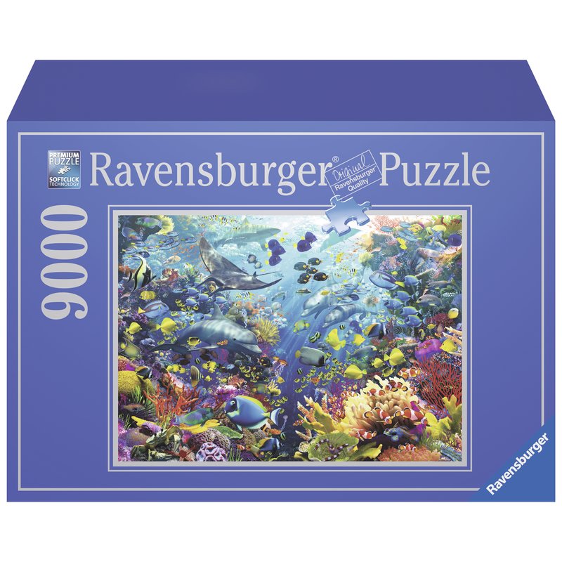 Puzzle Paradisul Subacvatic, 9000 Piese