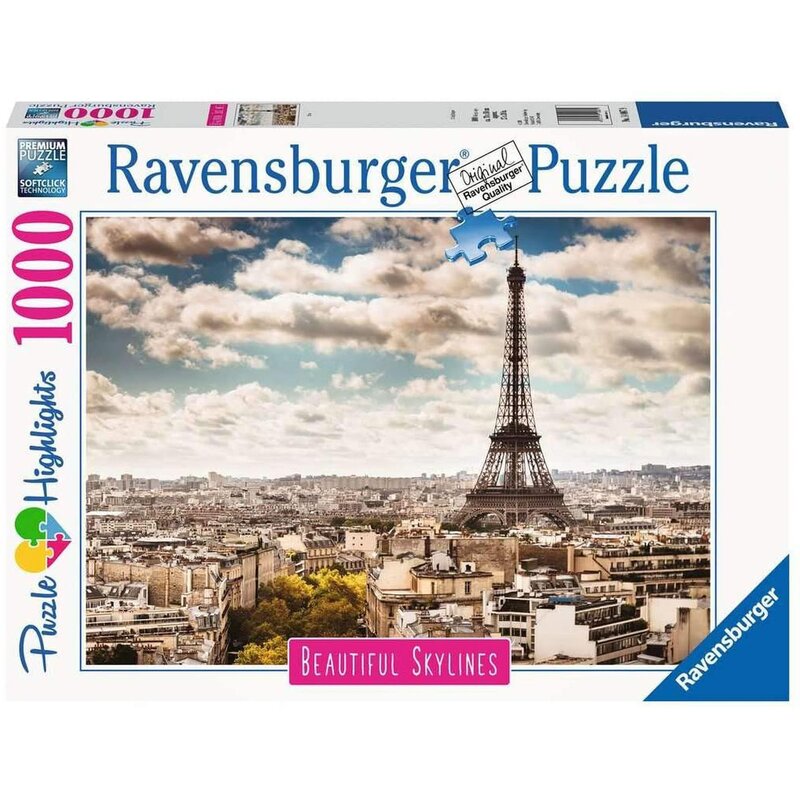 Puzzle Paris, 1000 Piese Jucarii & Cadouri