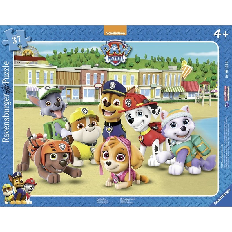 Ravensburger - Puzzle Paw Patrol, 37 piese