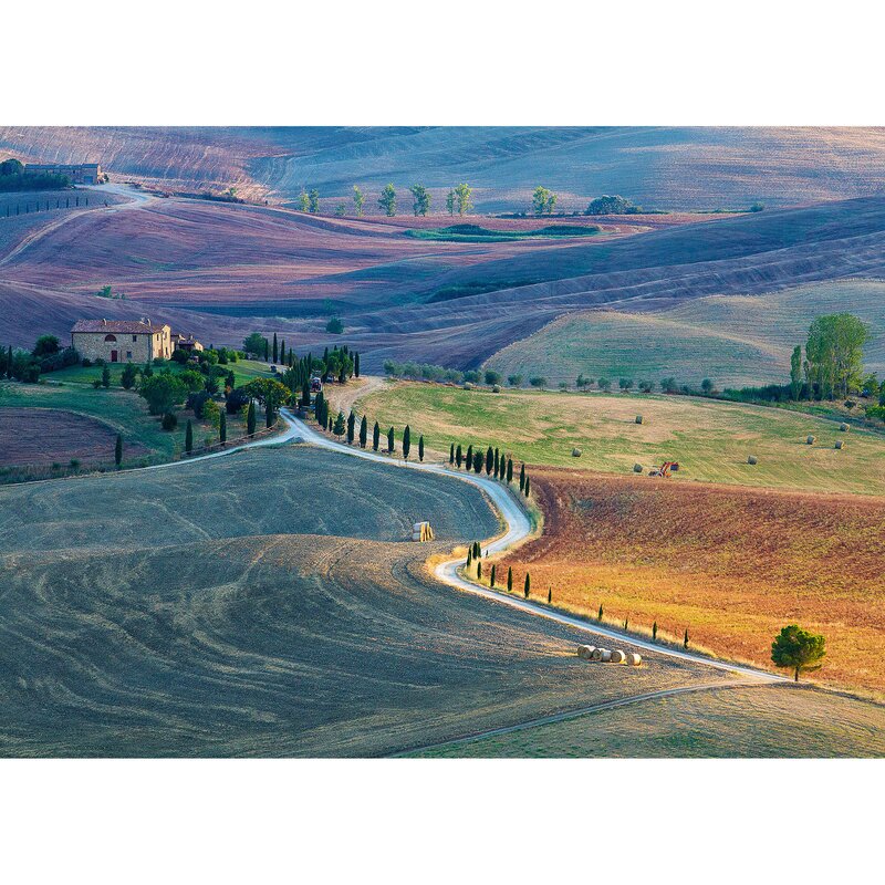 Ravensburger - puzzle peisaje pienza puzzle adulti, piese 1000