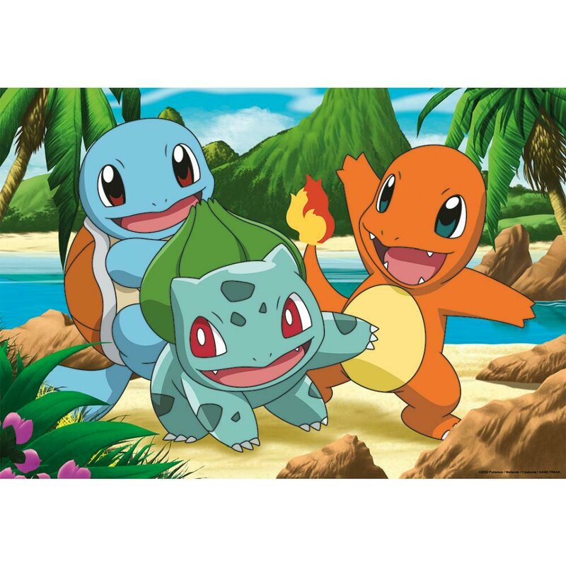 Puzzle personaje, Ravensburger, Pokemon, 2x24 piese, 4 ani+, Multicolor