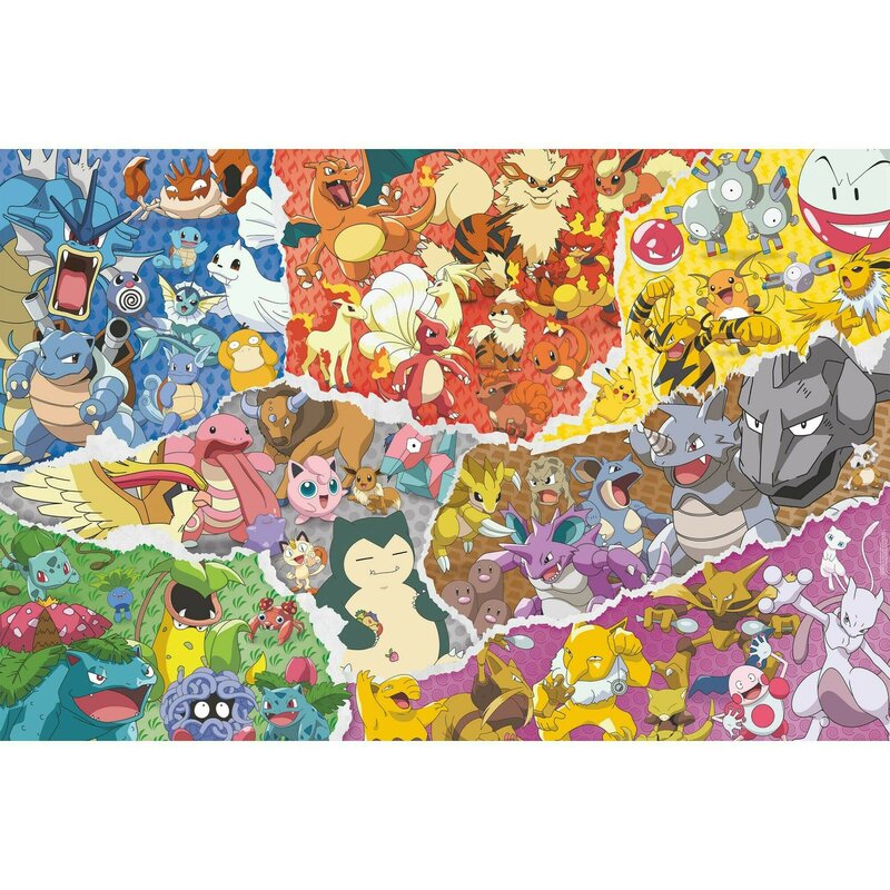 Puzzle Pokemon, 5000 Piese