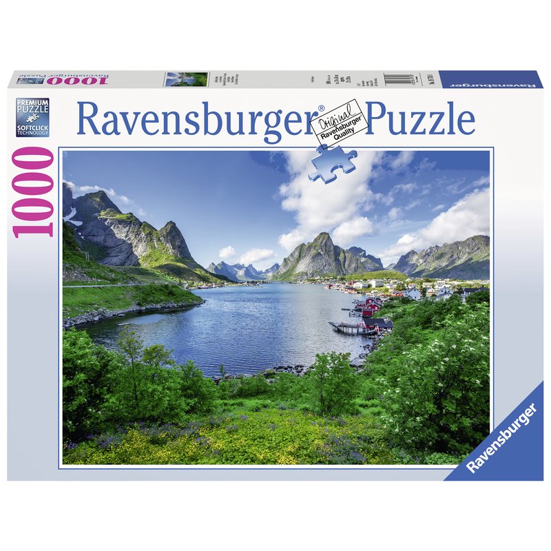 Ravensburger - Puzzle Portul Lofoten, 1000 piese