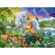 Puzzle Printesa Si Unicorn, 200 Piese Starline