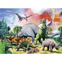 Puzzle Printre Dinozauri, 100 Piese - 2