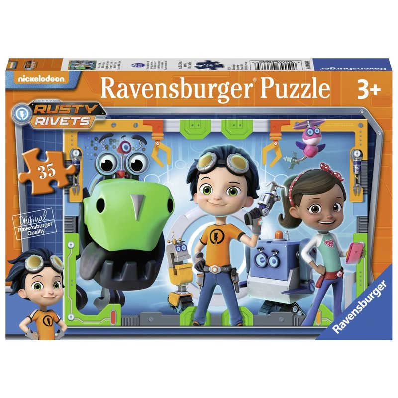 Ravensburger - Puzzle Rusty Rivets, 35 piese