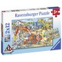 Ravensburger - Puzzle Santier in lucru, 2x12 piese - 1