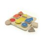 Masterkidz - Puzzle sortator de forme geometrice si culori, din lemn, +2 ani,  - 2