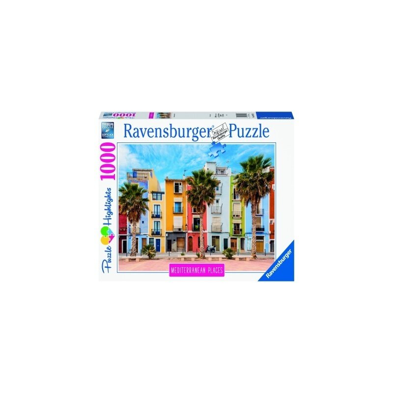 Ravensburger - puzzle spania mediteraneana, 1000 piese