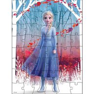Spin Master - Puzzle personaje Frozen 2 , Puzzle Copii,  In cutie diamant, piese 48