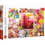 Trefl - Puzzle gastronomie Candyland , Puzzle Copii, piese 1000 - 1