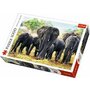 Trefl - Puzzle animale Elefanti africani , Puzzle Adulti, piese 1000, Multicolor - 1