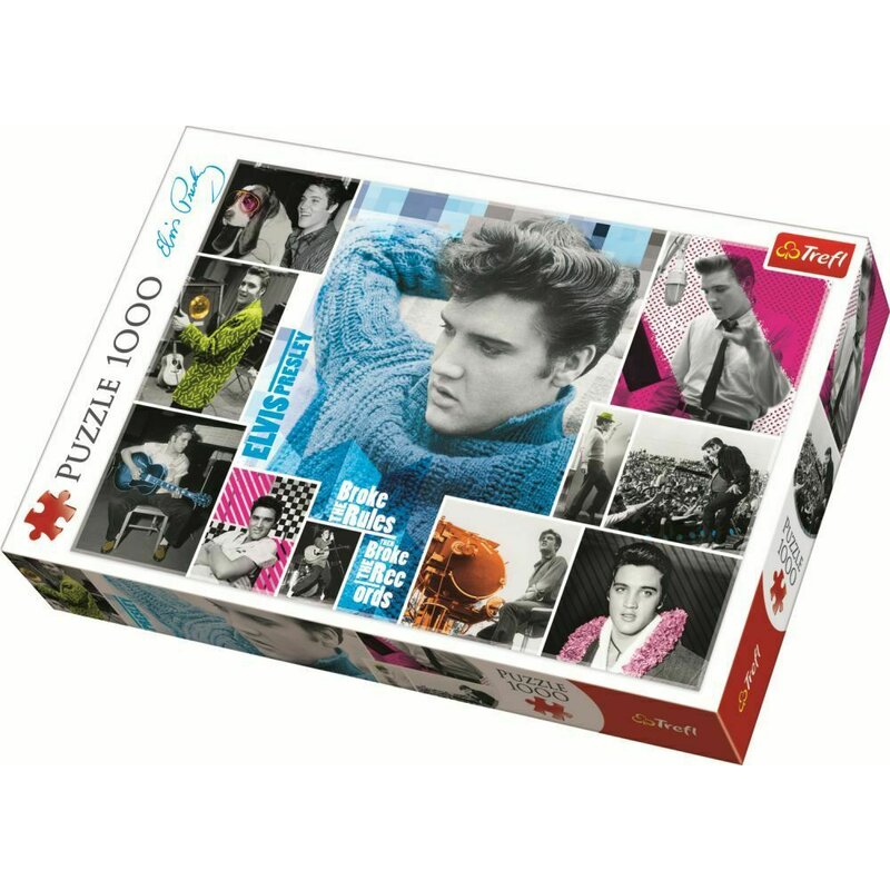 Trefl - PUZZLE 1000 ELVIS PRESLEY INTOTDEAUNA TANAR