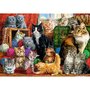 Trefl - Puzzle animale Intalnirea pisicutelor , Puzzle Copii, piese 1000 - 2