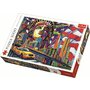 Trefl - Puzzle orase New York in culori , Puzzle Copii, piese 1000 - 1