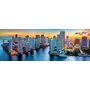 Trefl - Puzzle orase Miami la apus , Puzzle Copii , Panorama, piese 1000 - 2