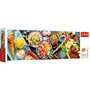 Trefl - Puzzle gastronomie Panorama O incantare dulce , Puzzle Adulti, piese 1000, Multicolor - 1