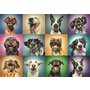 Trefl - Puzzle animale Portret catelusi simpatici , Puzzle Copii, piese 1000 - 2