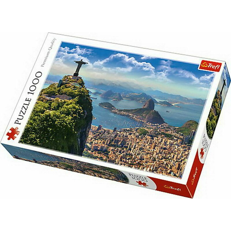 Trefl - Puzzle orase Rio De Janeiro , Puzzle Copii, piese 1000