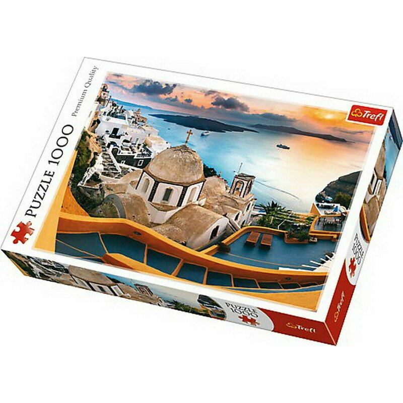 Trefl - PUZZLE 1000 SANTORINI